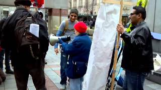 Dorli Rainey Speaks at Occupy Seattle Rally 