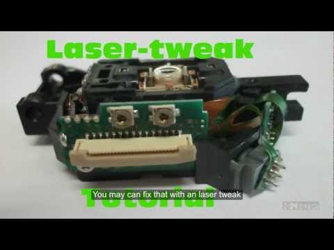 how to adjust xbox 360 laser