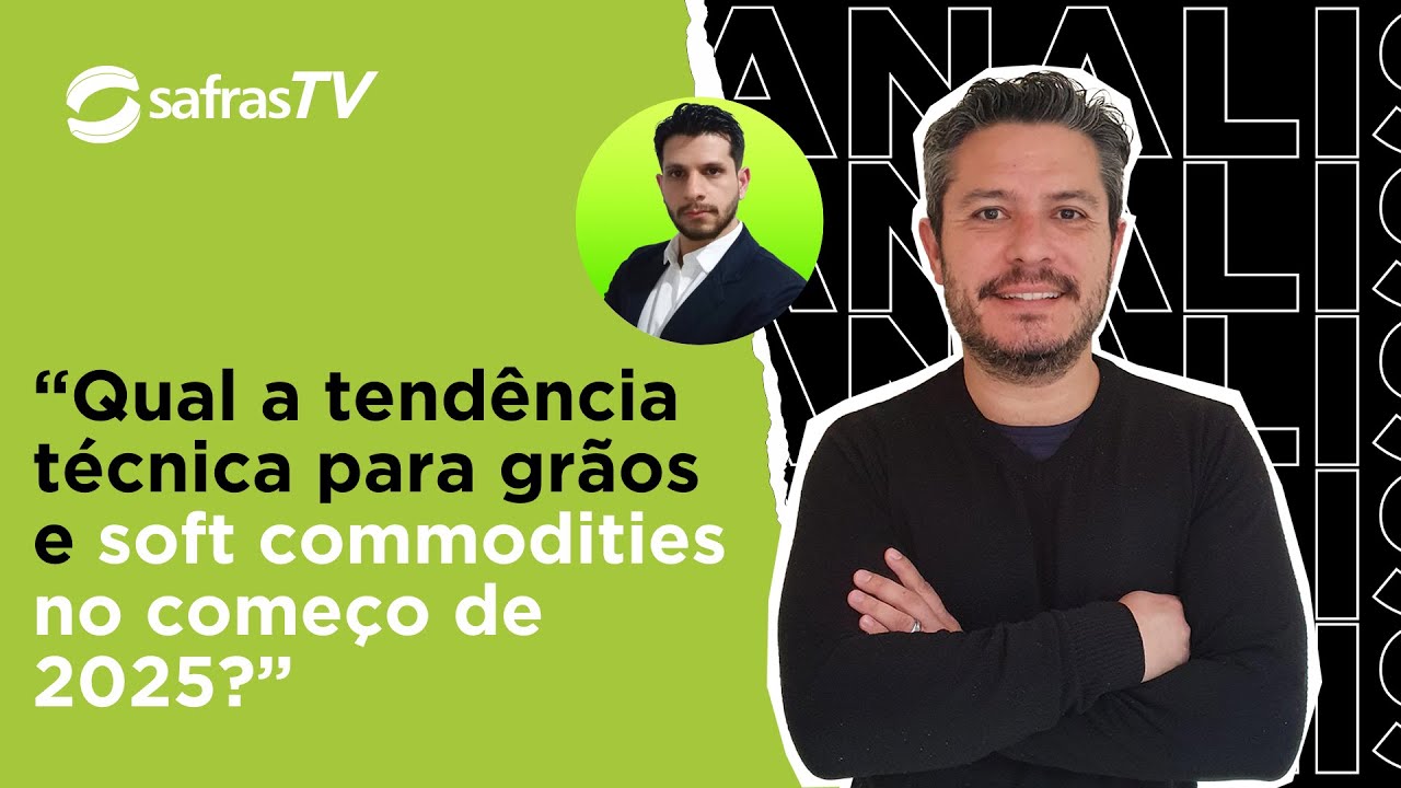 “O Que Dizem os Gráficos” analisa tendências para soja, milho, trigo, café, açúcar e algodão