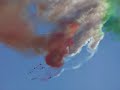 Luciano Pavarotti. Omaggio delle frecce tricolore