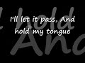 White Flag- Dido (Male Version) With Lyrics