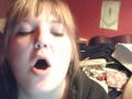 woman on a webcam