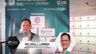 Raul .L. Lambino at Blockchain & Bitcoin Conference,Philippines