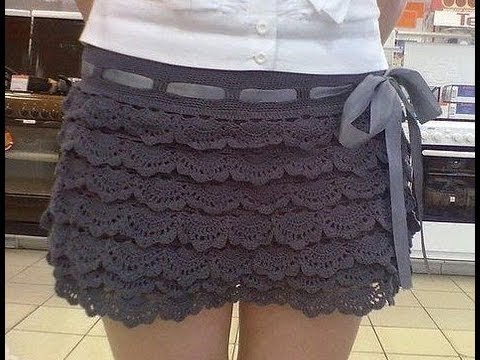 Вяжем крючком с рюшами Вяжем крючком с рюшами