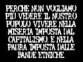 La revolte des blancs (version italienne)
