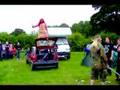 Bloodstock 2007 red viking on car Turisas Fintroll