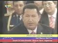 http://elmensajerofeliz.blogspot.com/......................................Argentina agradece eternamente a Venezuela En una sorpresiva intervención de Cristina Fernández de Kirchner, quien fue invitada a hablar por su esposo en la ceremonia de creación del Banco del Sur en Buenos Aires, la presidenta electa argentina no dudó en mostrar su orgullo por el soldado patriota que representa el presidente Chávez como representante del pueblo latinoamericano.