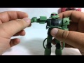 Gundam Review: 1/144 Zaku II & Char's Zaku II (1980 ver.)