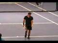 Federer vs Sampras - Warmup