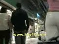 Candid Latinas Hot Girl Public Mini Skirt White Pants