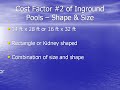 Inground Swimming Pool Costs - Part 1 of 2