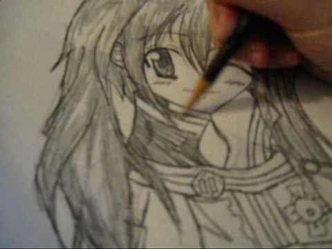how to draw lenalee d'gray-man