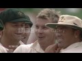2009-07-15 | Bret Lee On Fire 2005 Ashes ~> Brett Lee takes the wicket of England captain Michael Vaughan.  (0:21)