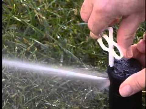 how to repair hunter pgp sprinkler head
