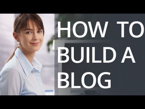 how to create blog