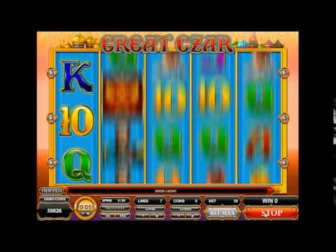Slot-OK представляет обзор азартного игрового автомата Великий Царь