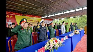 Khai giảng huấn luyện công dân thực hiện nghĩa vụ CAND năm 2024