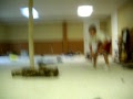 Aly and Kolton fighting.