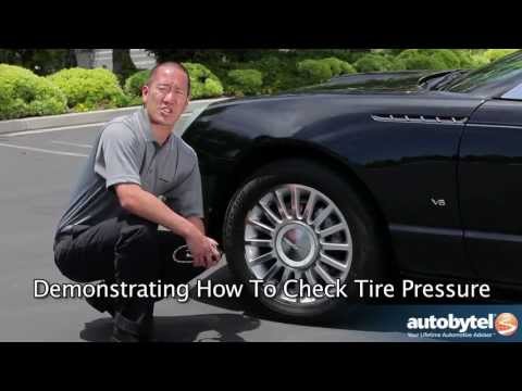 how to check tire pressure