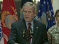 President Bush Visits Brooke Army Medical Center