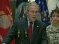 President Bush Visits Brooke Army Medical Center