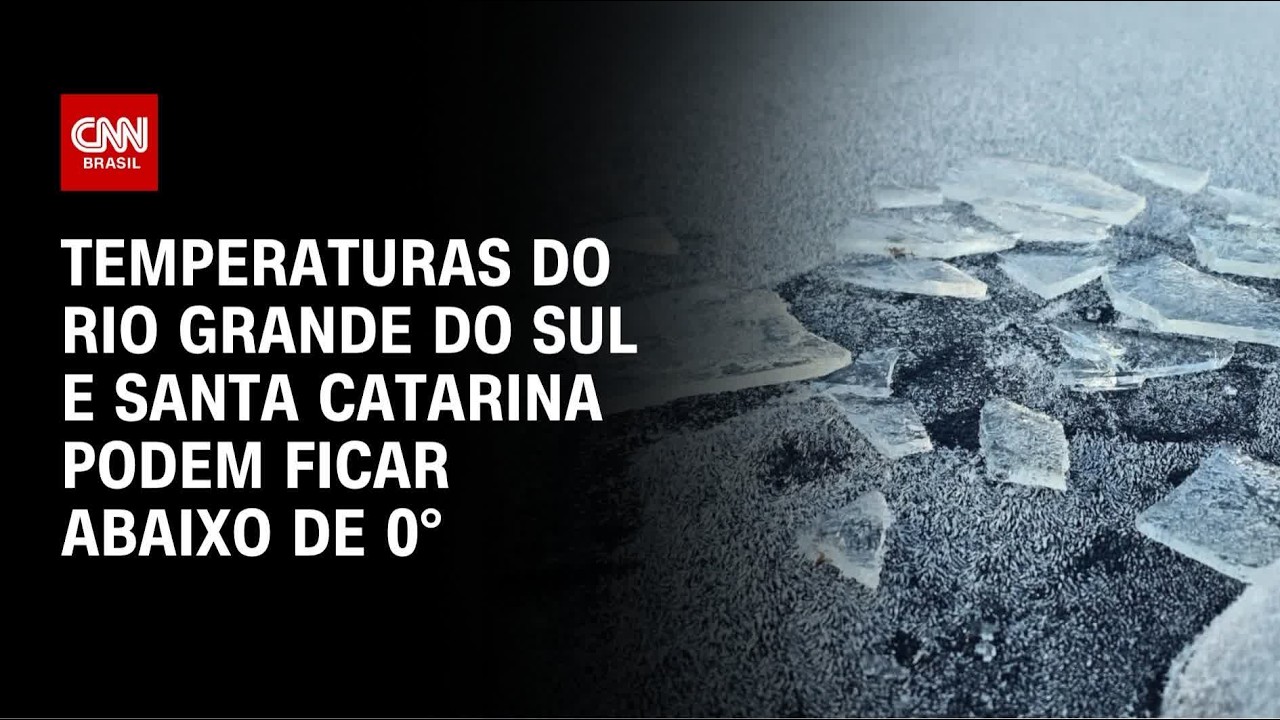Frente fria: Rio Grande do Sul e Santa Catarina podem ter neve | CNN NOVO DIA