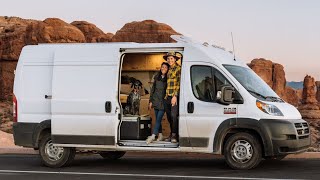 SPACIOUS Open Plan VAN CONVERSION 🚐 w/ Bathroom, MTB Workshop & SOLAR Powered KITCHEN ⚡️ by Nate Murphy