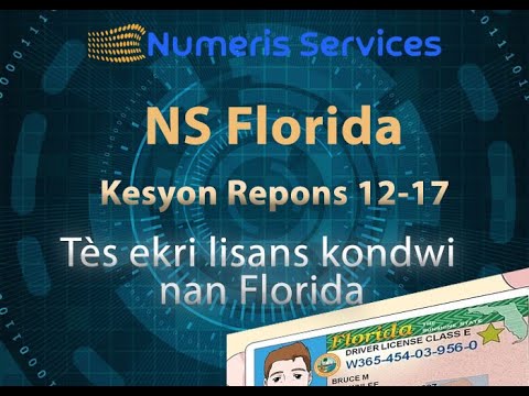 Get ready to pass your DMV written test Florida/Tutorial 3