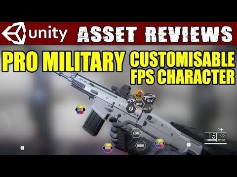 Unity Asset Reviews - Pro Military Customizable FPS Character