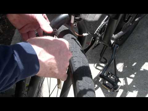how to adjust bmx bike brakes