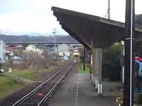 旧三木鉄道　別所駅　最終日2008年3月31日