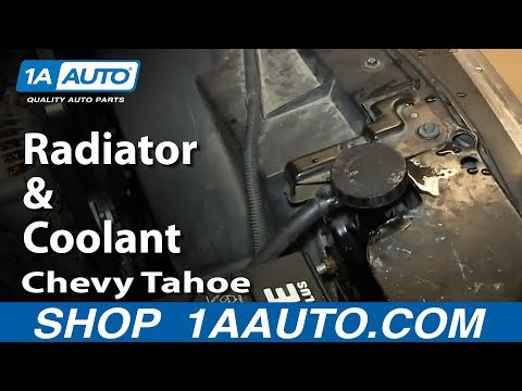 how to drain 2004 yukon radiator