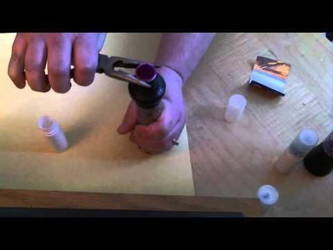 how to unclog glitter spray paint