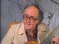James Burke Playing the Guitar