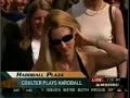 elizabeth edwards calls in to hardball to talk to ann coulter