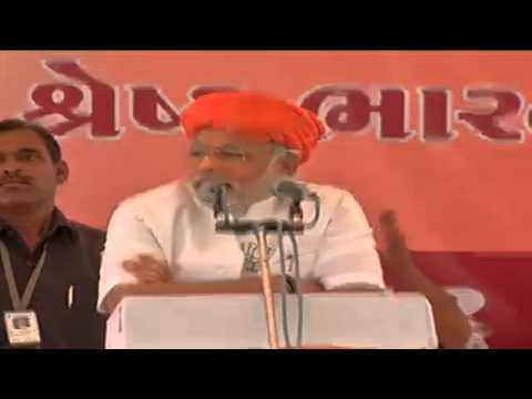 Shri Narendra Modi addresses Bharat Vijay Rally in Surendranagar (Gujarat) - 23rd April 2014