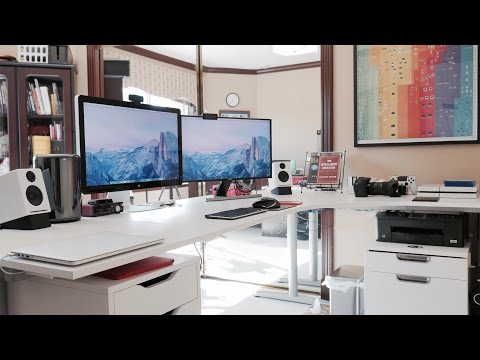 Ultimate Desk Setup Tour! - Fall 2014 (4K)
