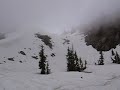 Granite mountain hike 2006 - snow slide