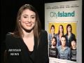 DOMINIK GARCIA-LORIDO (ANDY GARCIA'S DAUGHTER) ANS INTERVIEW CITY ISLAND