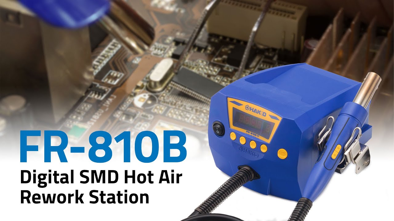 FR-810B Hot Air Rework Station with Advanced SMD Vacuum Pickup