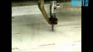 Water-jet cutting under water