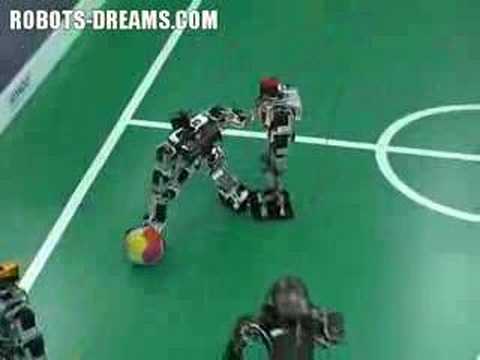 Akihabara Maid Tour Plays Robot サッカー