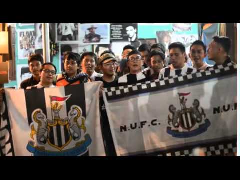 Indonesian Toon fans sing The Blaydon Races in Indonesian