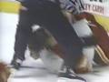 2008-10-19 | Joel Otto vs Rob Blake Oct 15, 1992 ~> Joel Otto vs Rob Blake from the Calgary Flames at Los Angeles Kings game on Oct 15, 1992. via http://www.hockeyfights.com ... ()