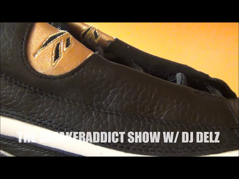 Reebok Answer 1 DMX 10 Allen Iverson Shoe Review + On Feet W/ @DjDelz Dj Delz The Sneaker Addict