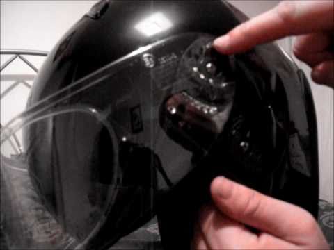 how to adjust shoei qwest visor