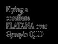 Aerial video RC PLANE coreflute no crash gympie