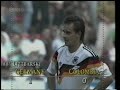 Italia 90 Mundial World Cup 1990 Germany v Colombia
