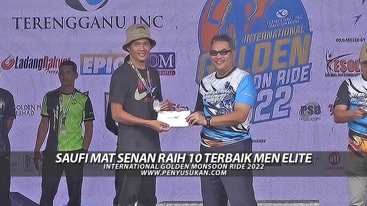 BEKAS PELUMBA KEBANGSAAN SAUFI MAT SENAN RAIH KELOMPOK 10 TERBAIK INTERNATIONAL GOLDEN MONSOON RIDE