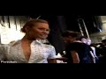 inguna butane backstage and on the runway.